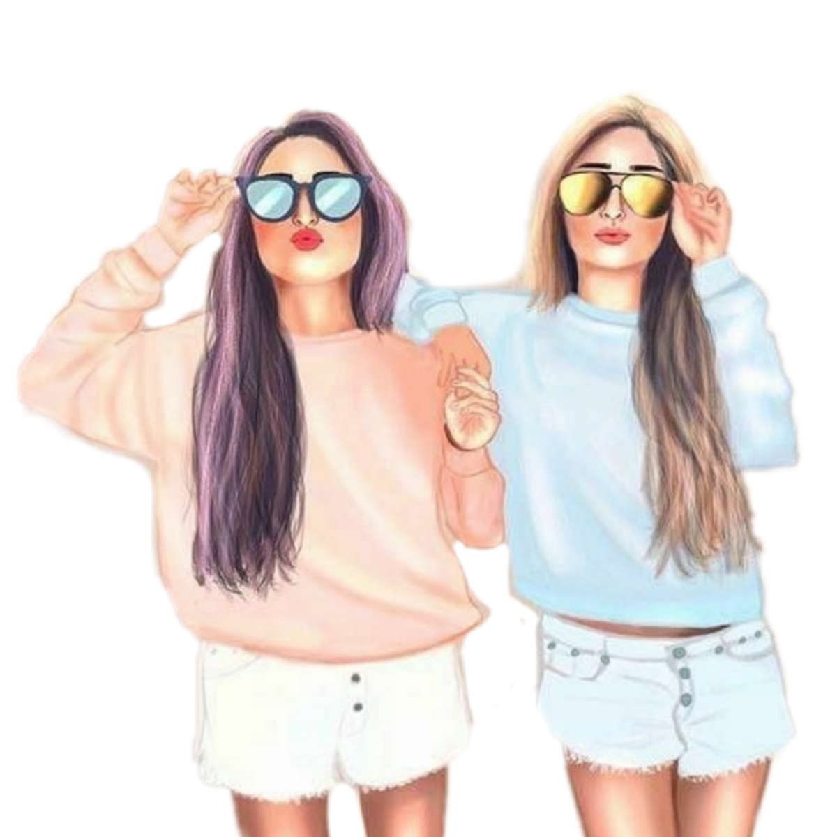 Идеи для фотосессии в школе с подругой