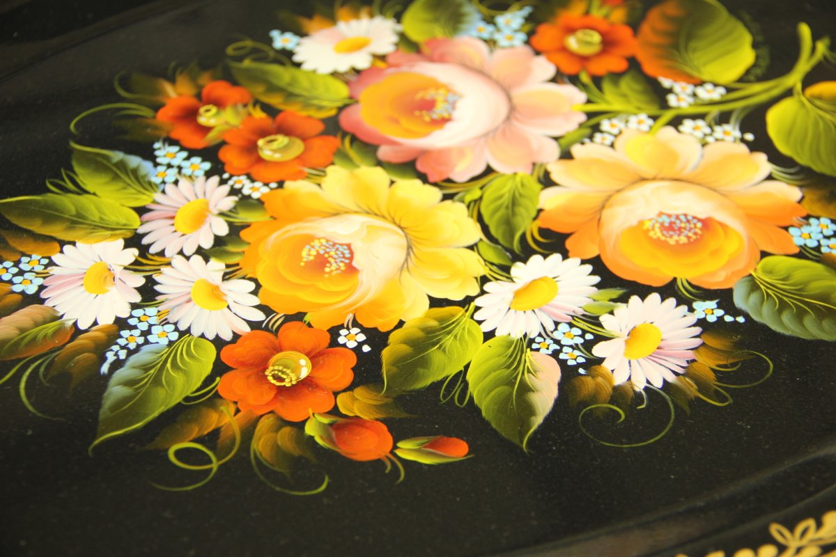 Тагильская роспись