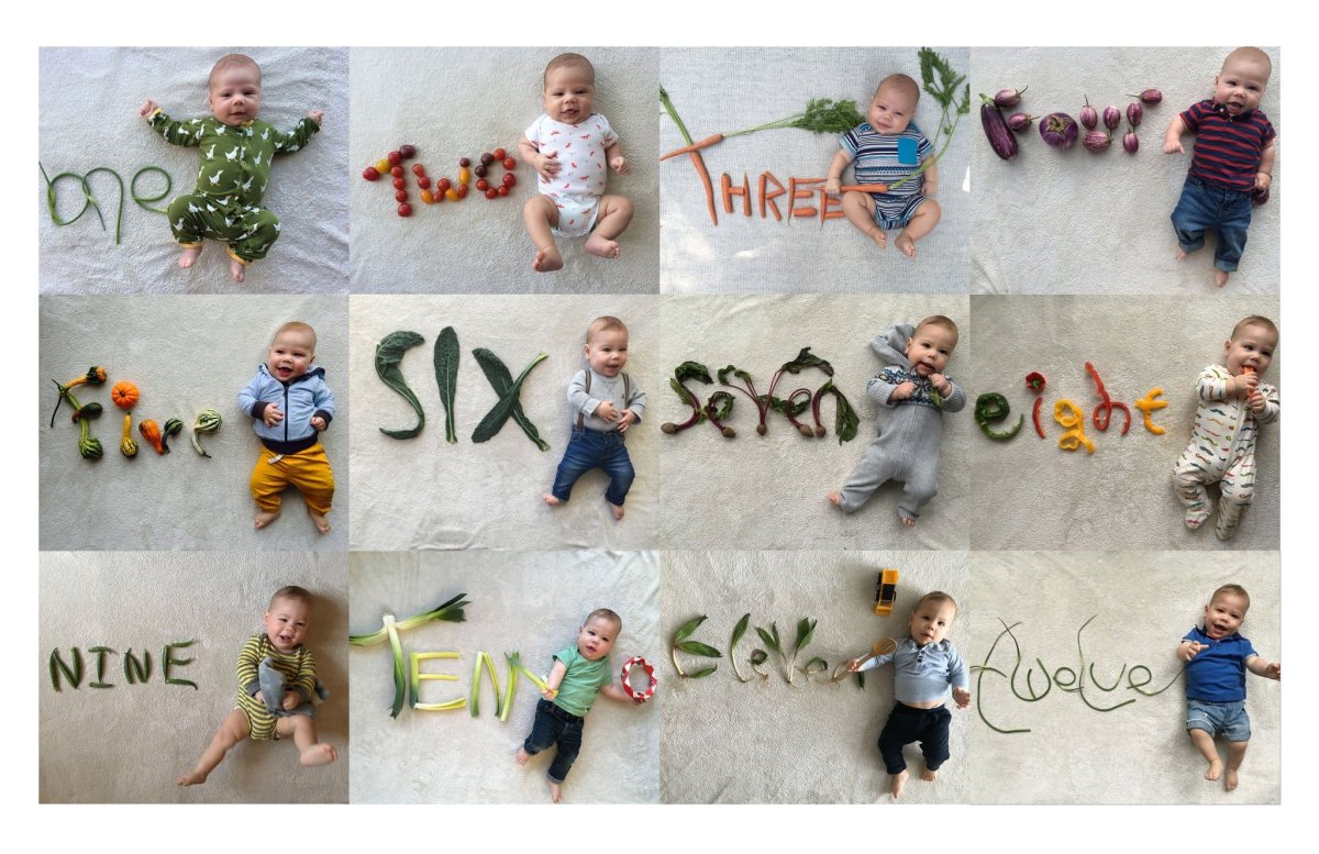 Идеи для цифры по месяцам