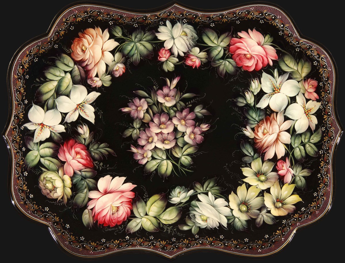 Жостовский поднос (Жостово)