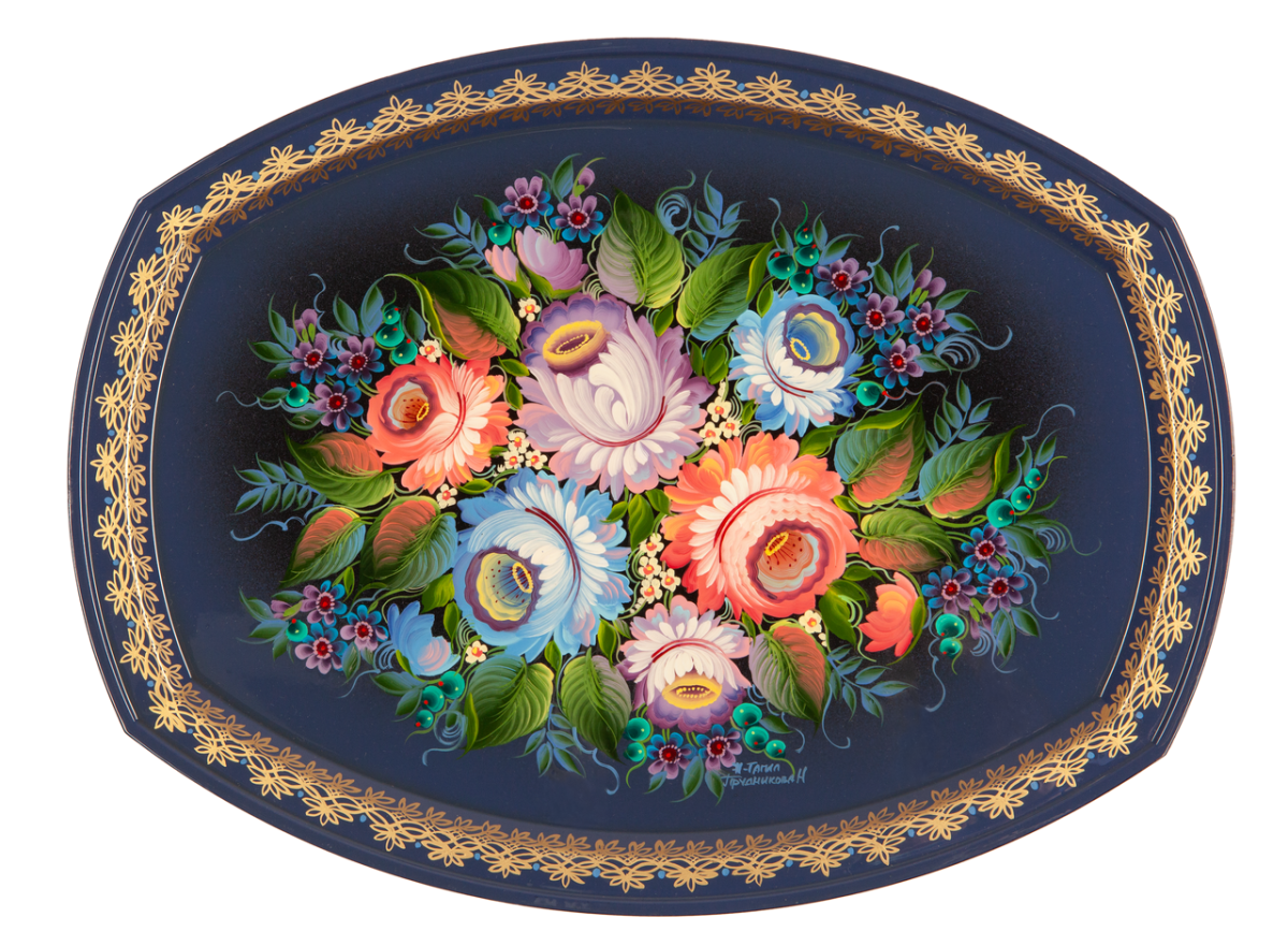 Метальная Лавка тагильские подносы