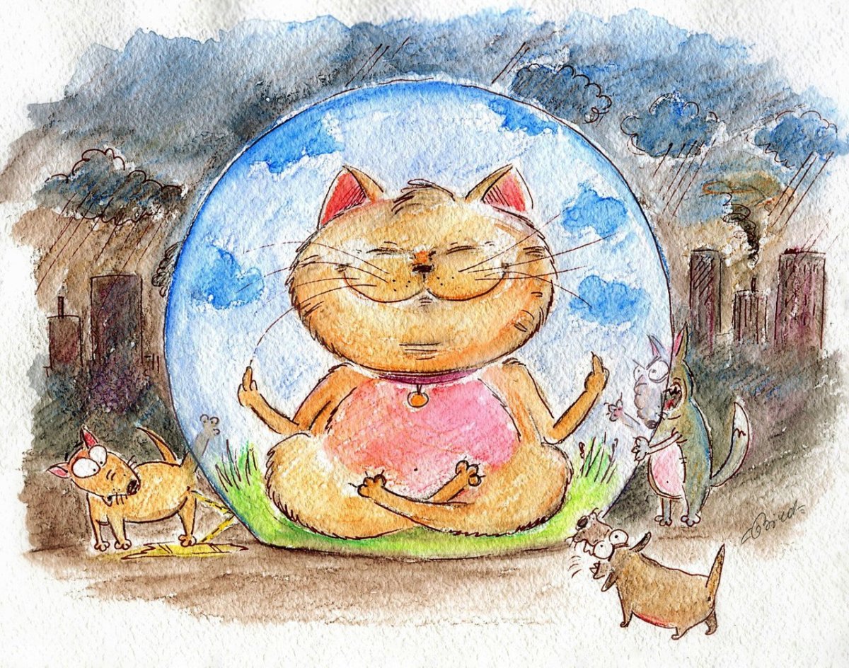 Позитивные рисунки