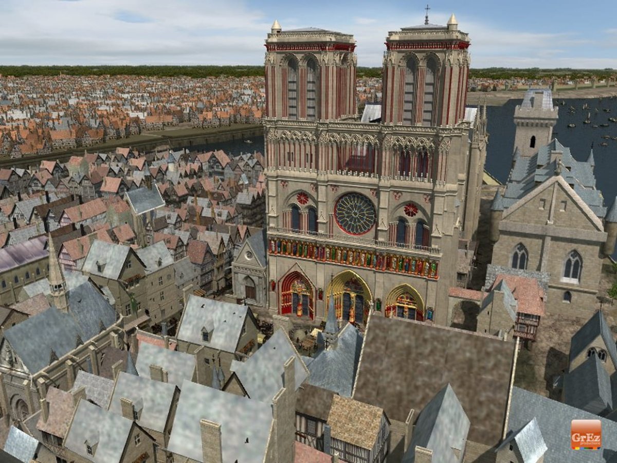 Париж 15 века