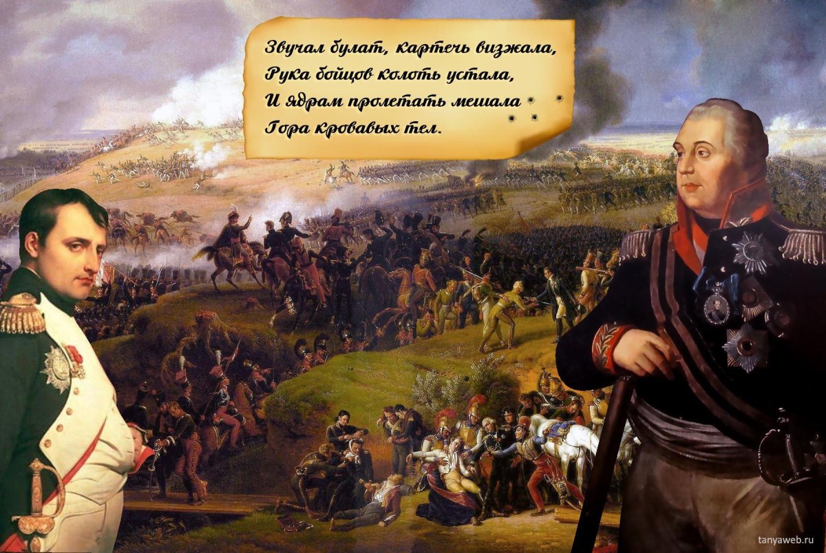 Бородинская битва 1812 Кутузов