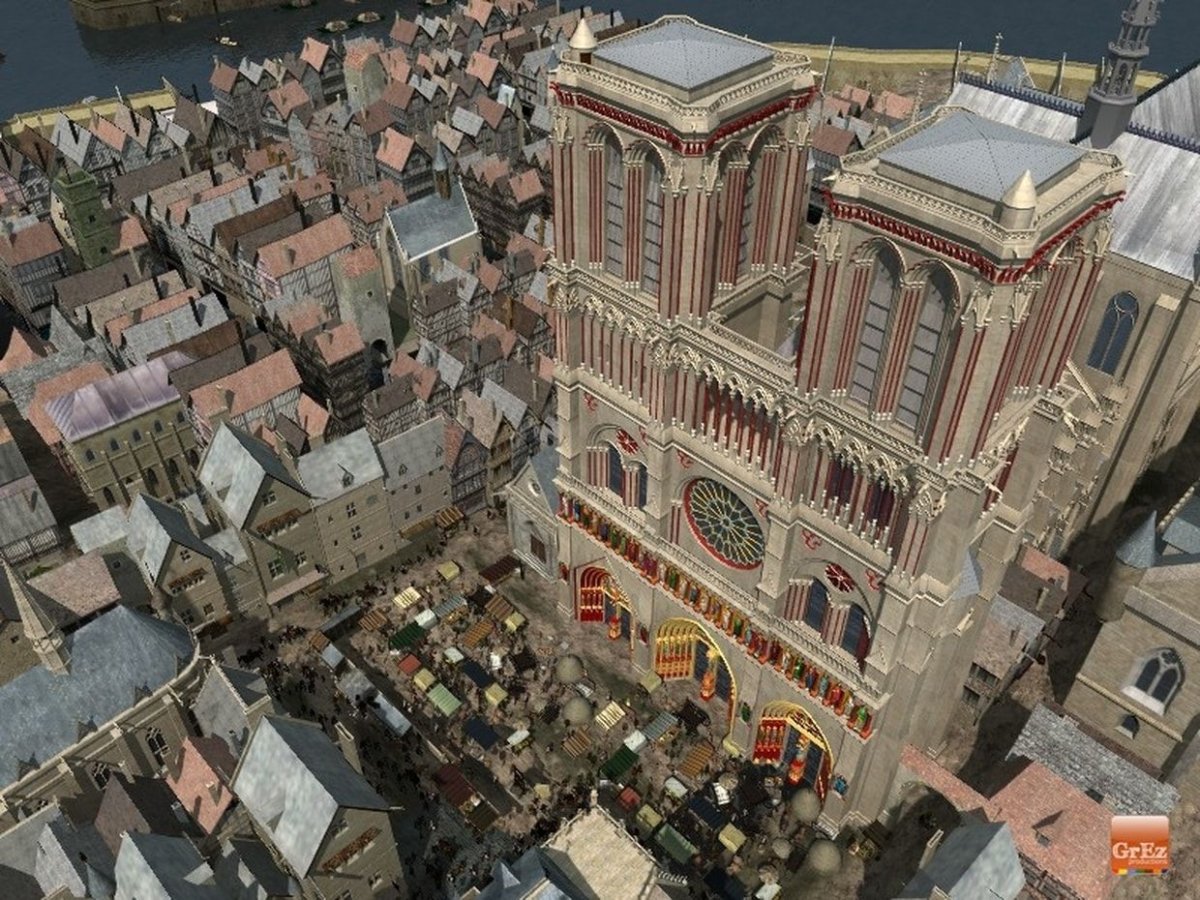 Площадь парви в средневековье