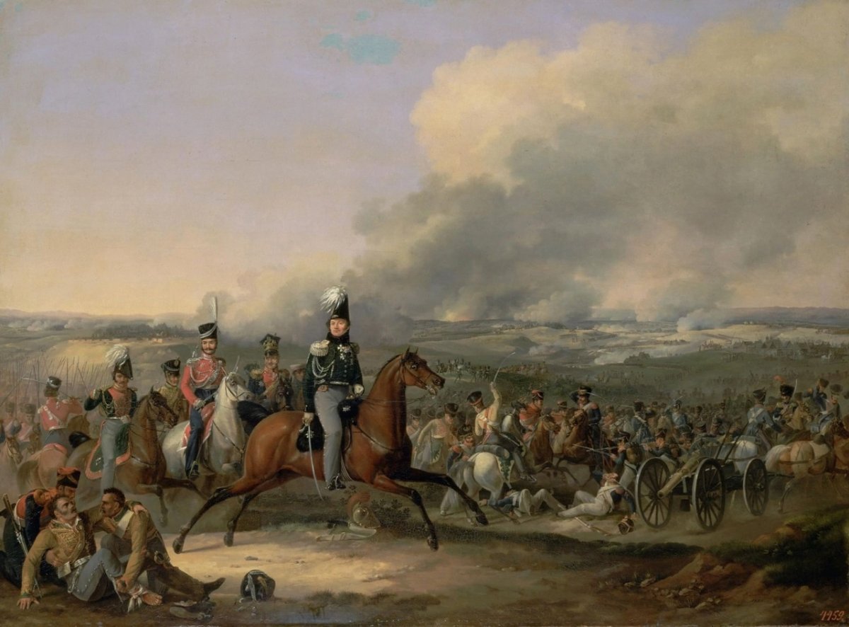 Конец Бородинского сражения Верещагин