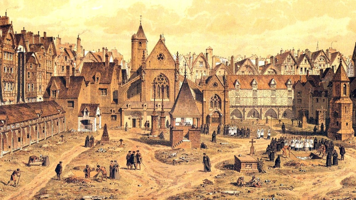 Средневековый Париж 14 век