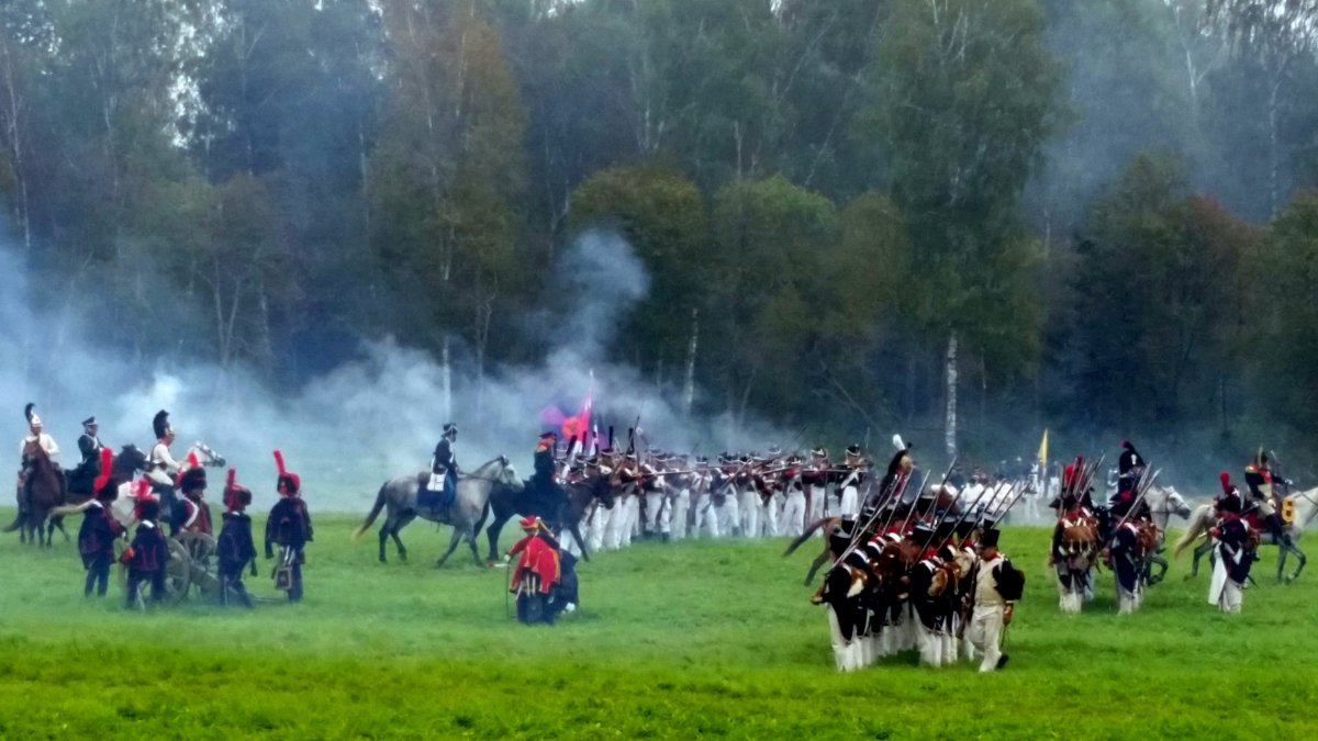 Реконструкция войны 1812 в Бородино