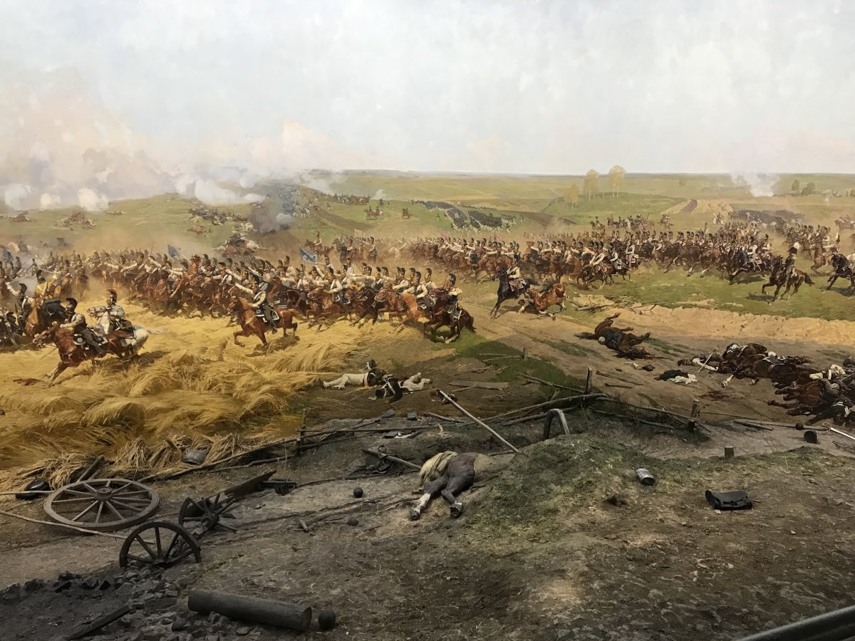 Поле Бородино реконструкция битвы