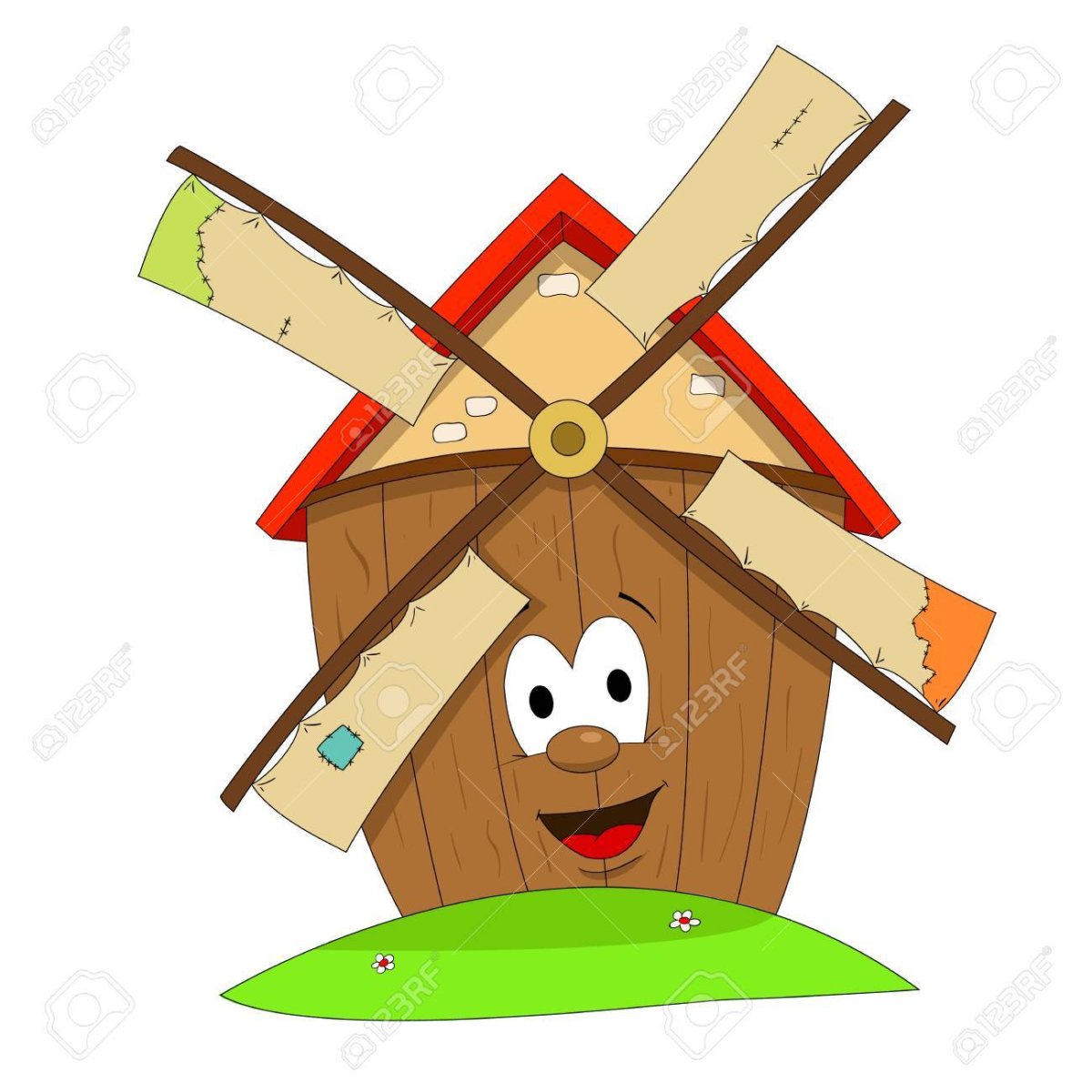 Мельница из мультика