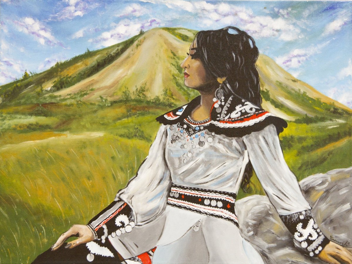 Портрет башкирки