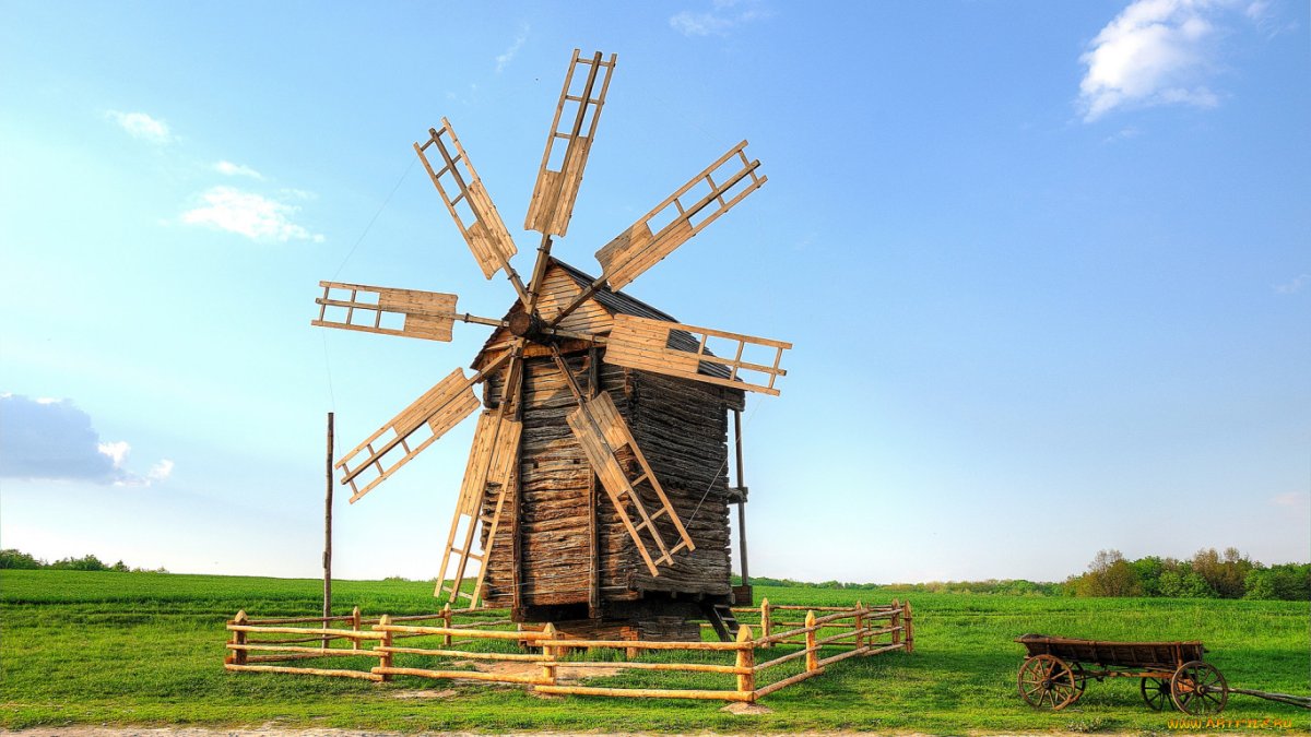 Мельница лопасть Лудорвай