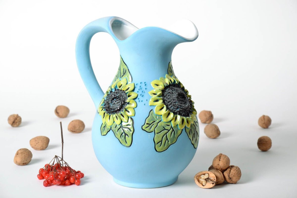 Кувшин оранжевый