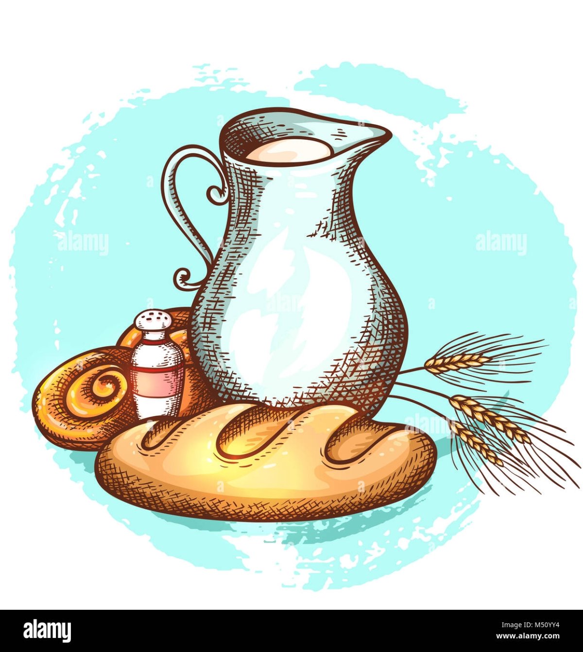 Большой глиняный кувшин