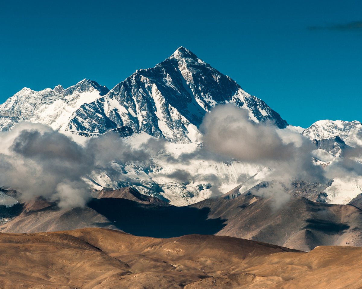 Гора Эверест 4k