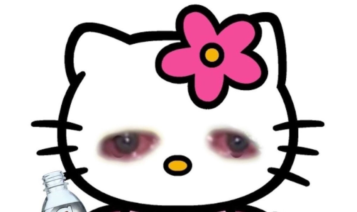 Стикеры Хэллоу Китти ватсап