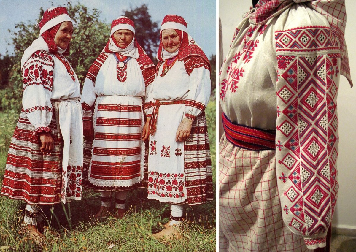 Белорусский народный костюм намитка