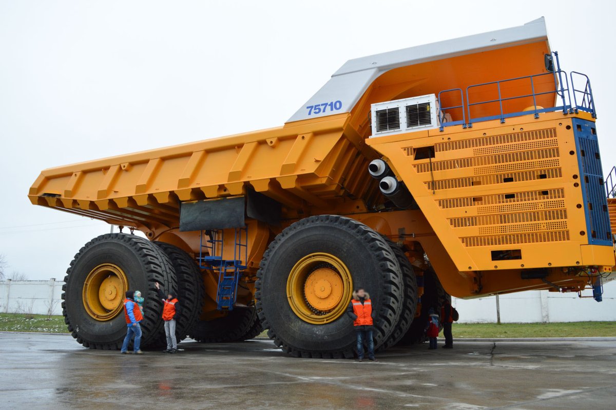 Fire problem in BELAZ