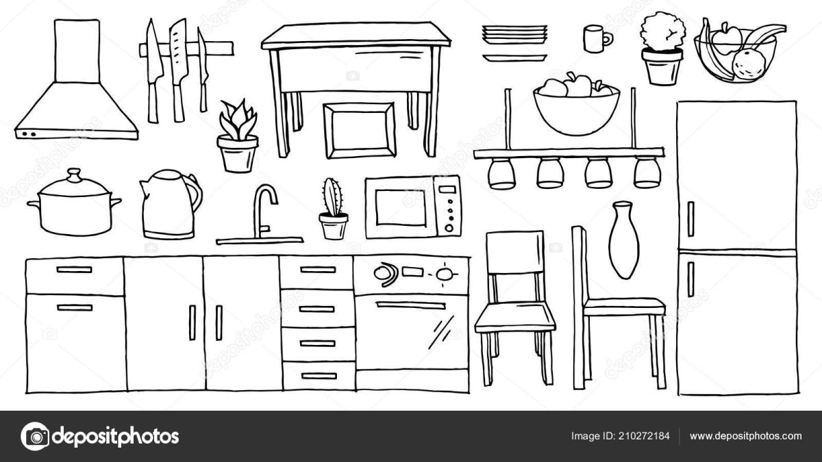 Прихожая в бумажном домике