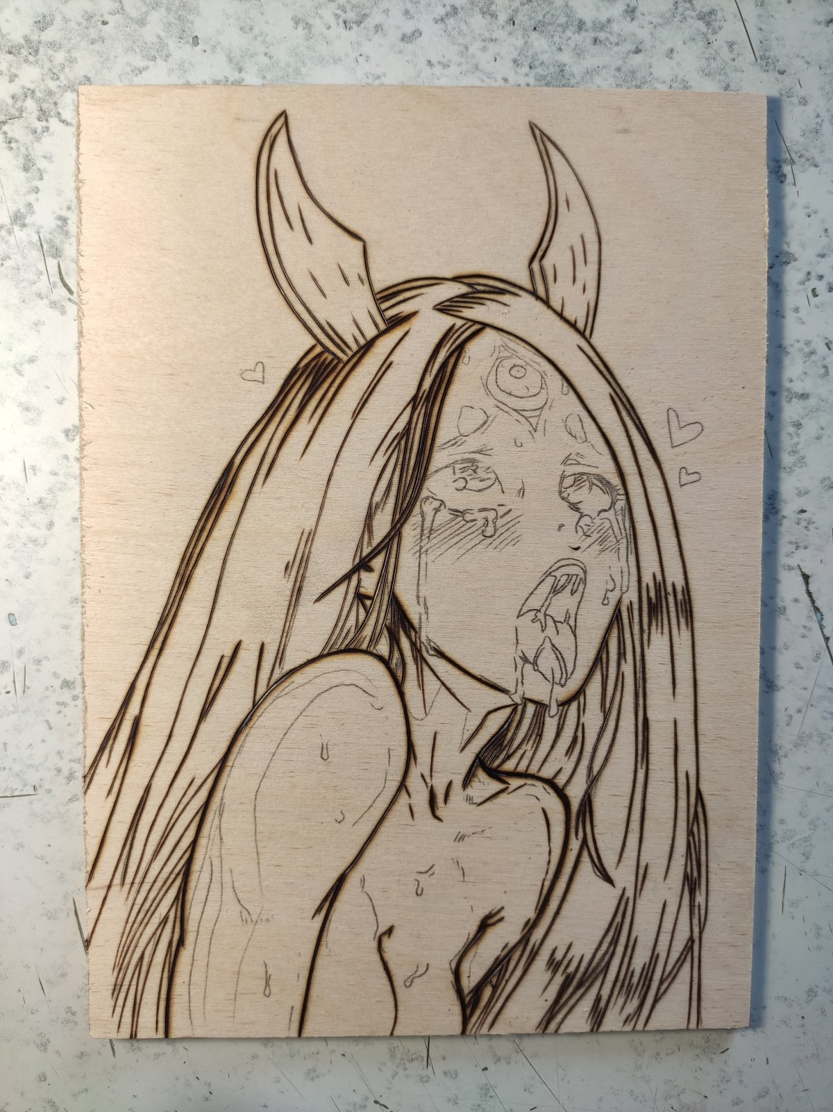 Идеи для рисунков на доске для выжигания аниме