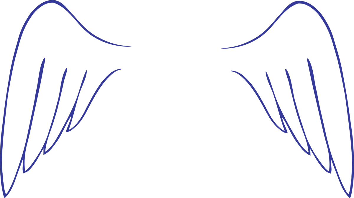 Эскиз Крылья на шею