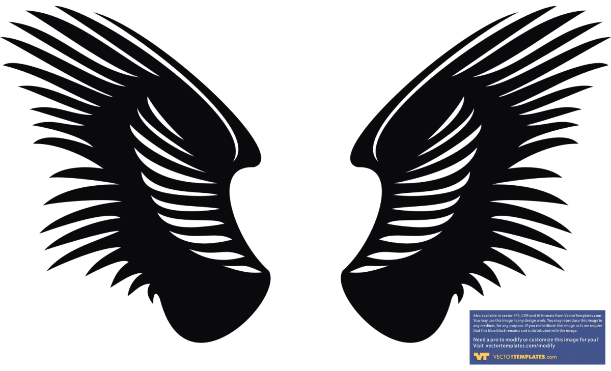 Ангел с крыльями