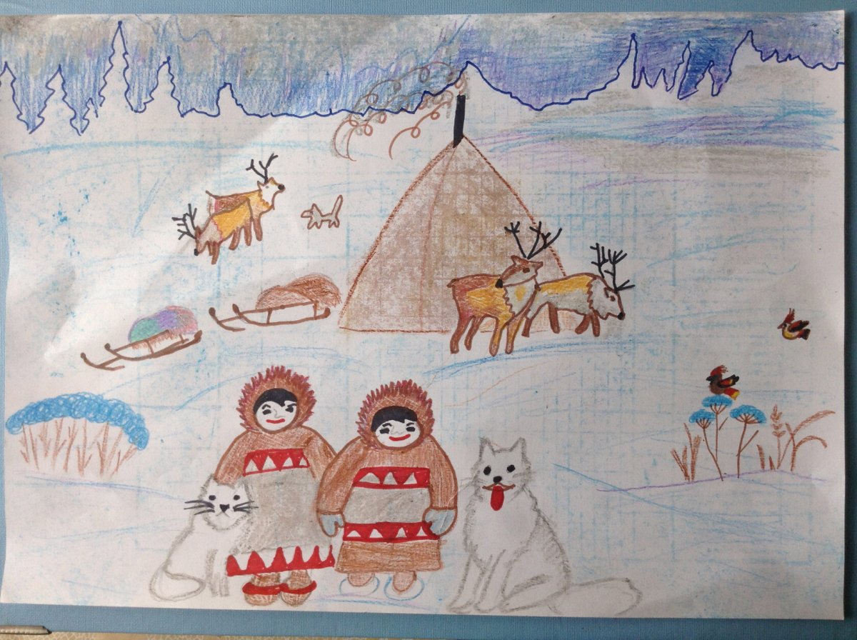 Ненцы Ханты живопись