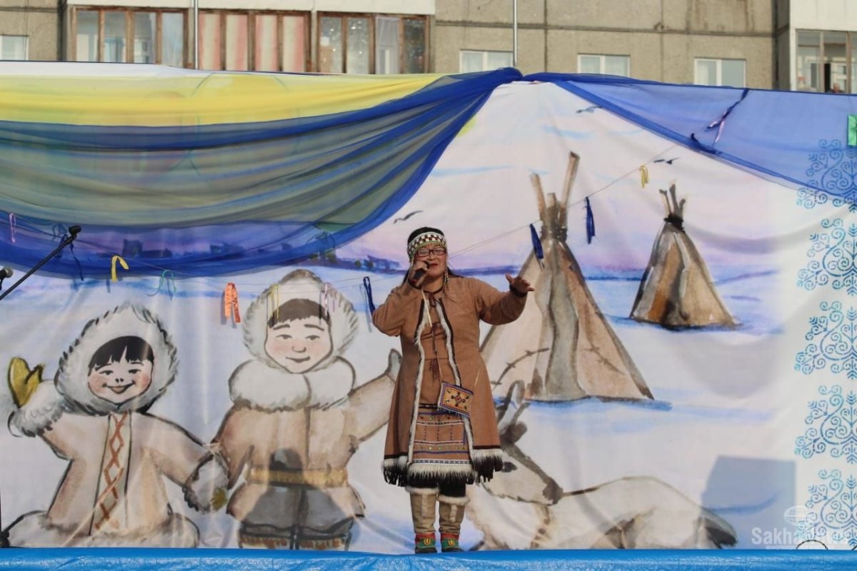 Рисование на тему народы севера