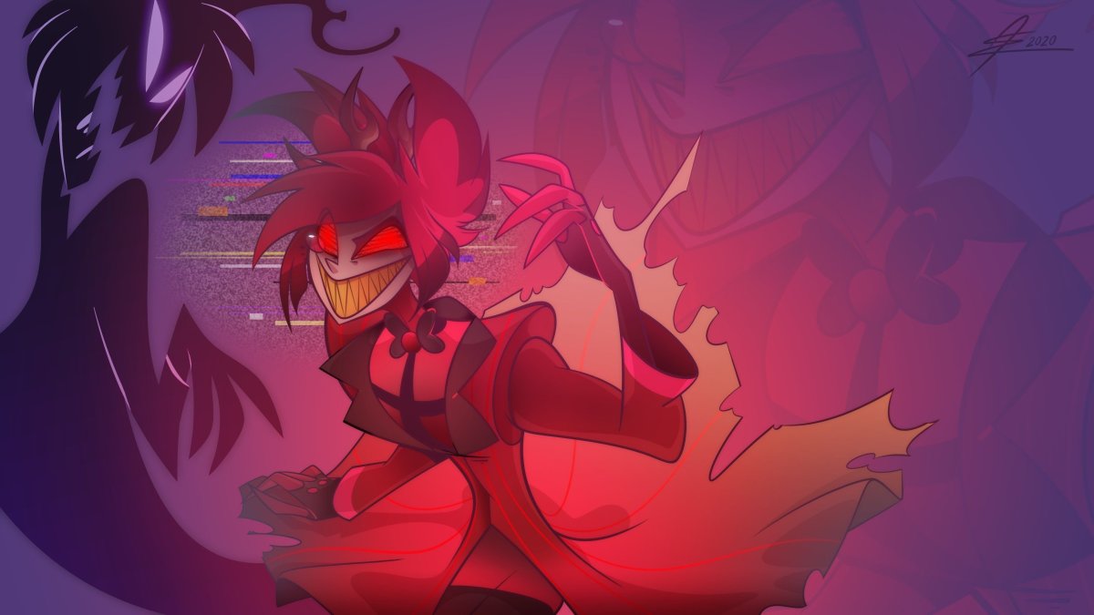 Аластор радиодемон Hazbin