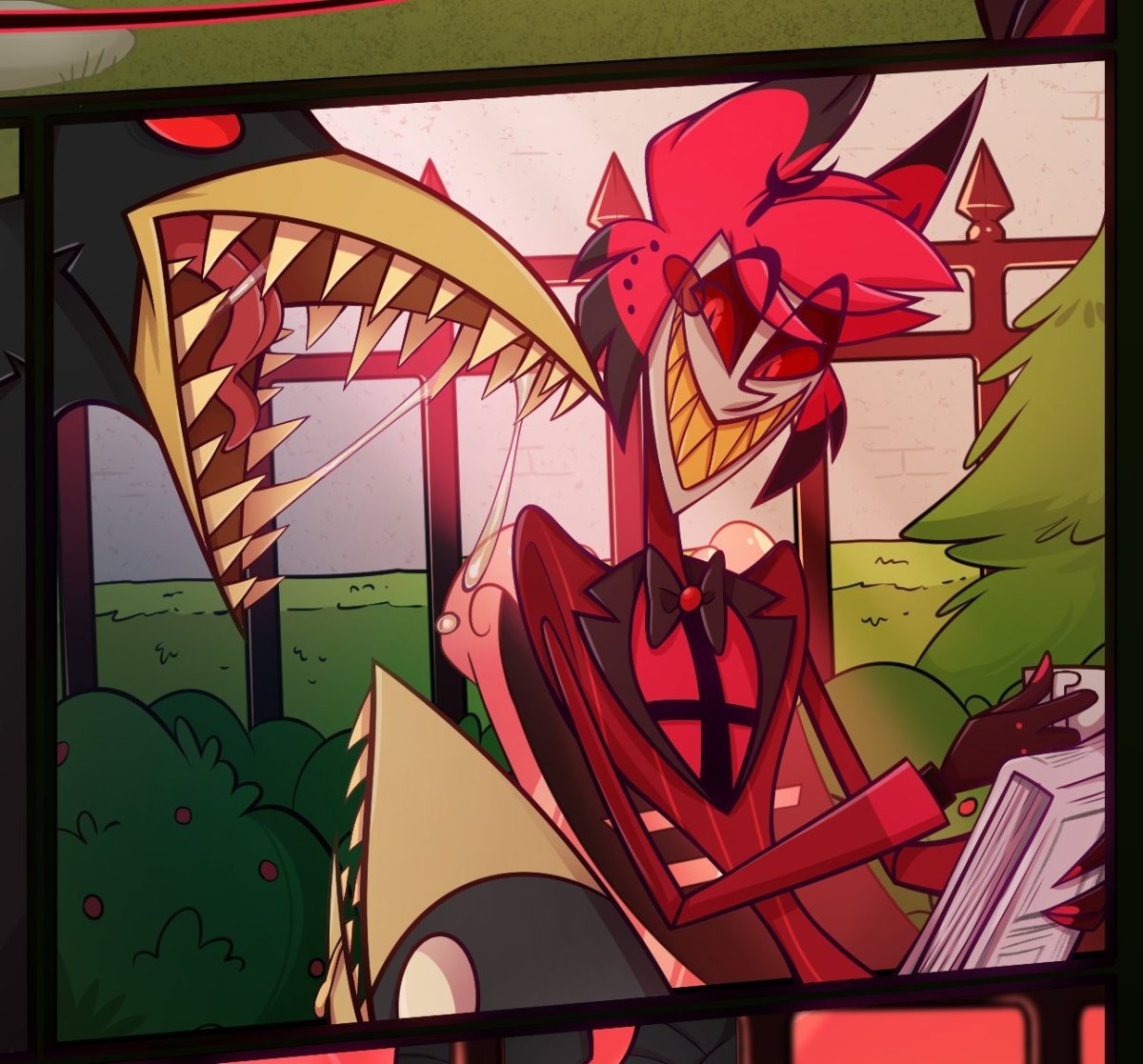 Аластор отель ХАЗБИН комикс