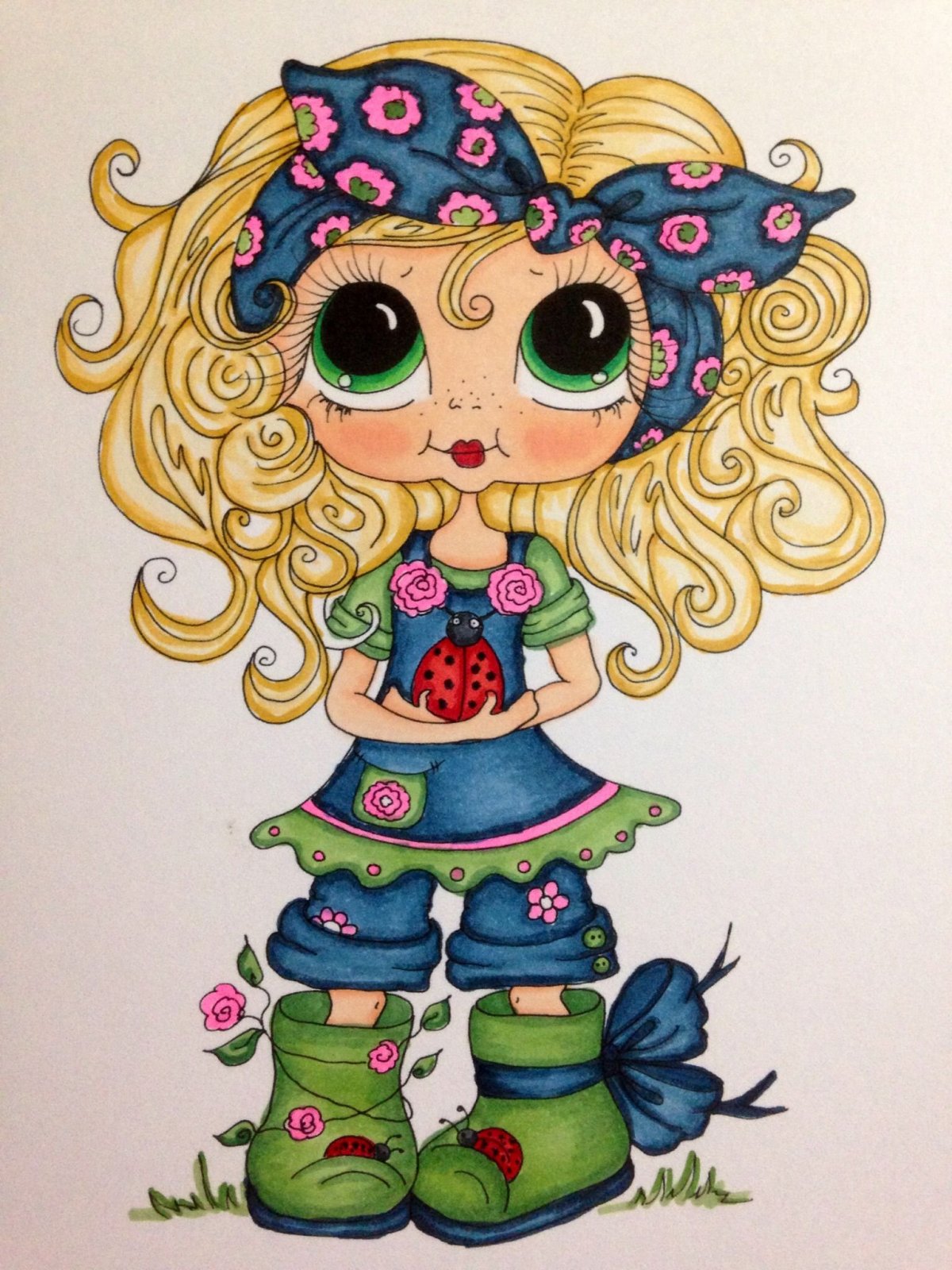 Красивые мультяшные куклы