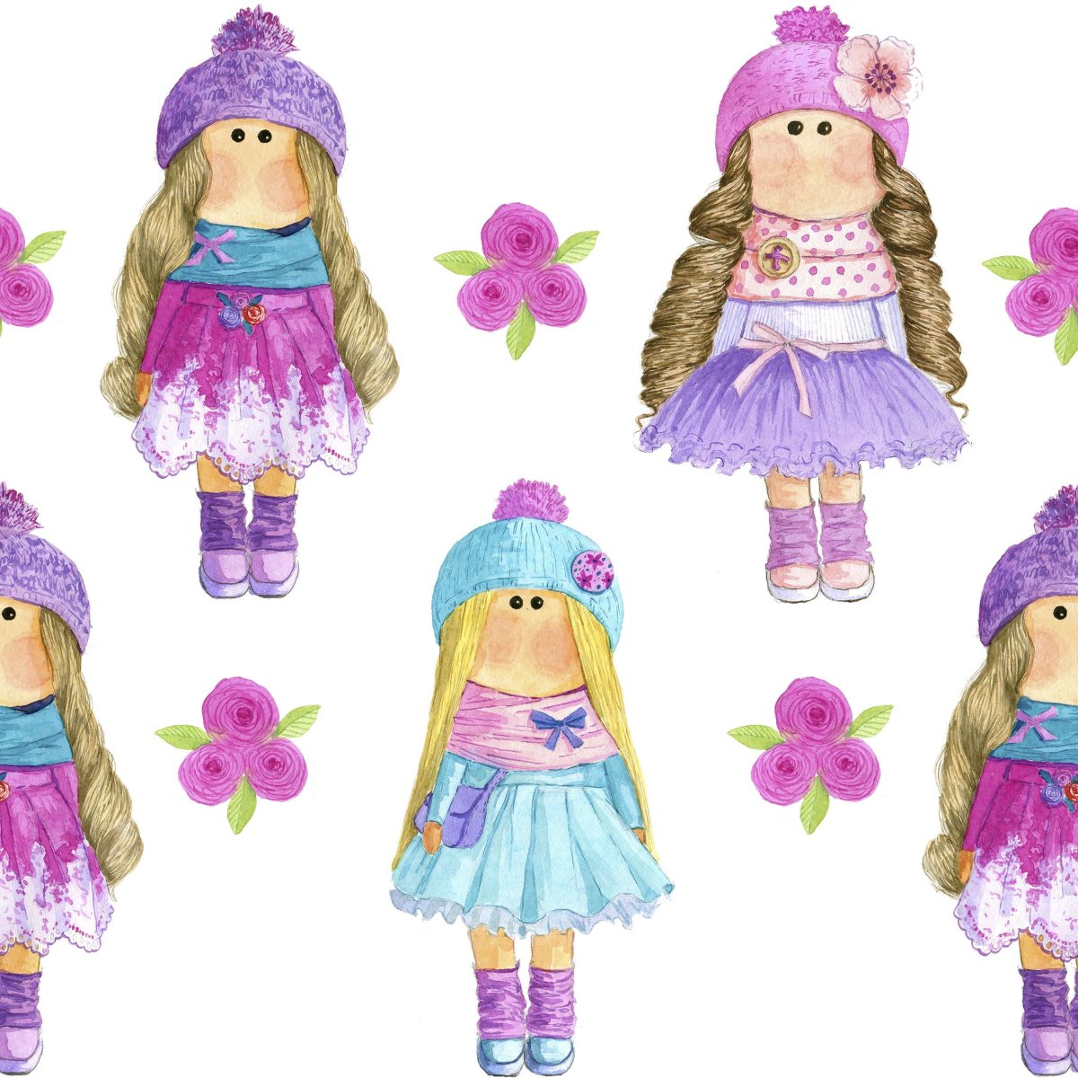 Куколки для скрапбукинга