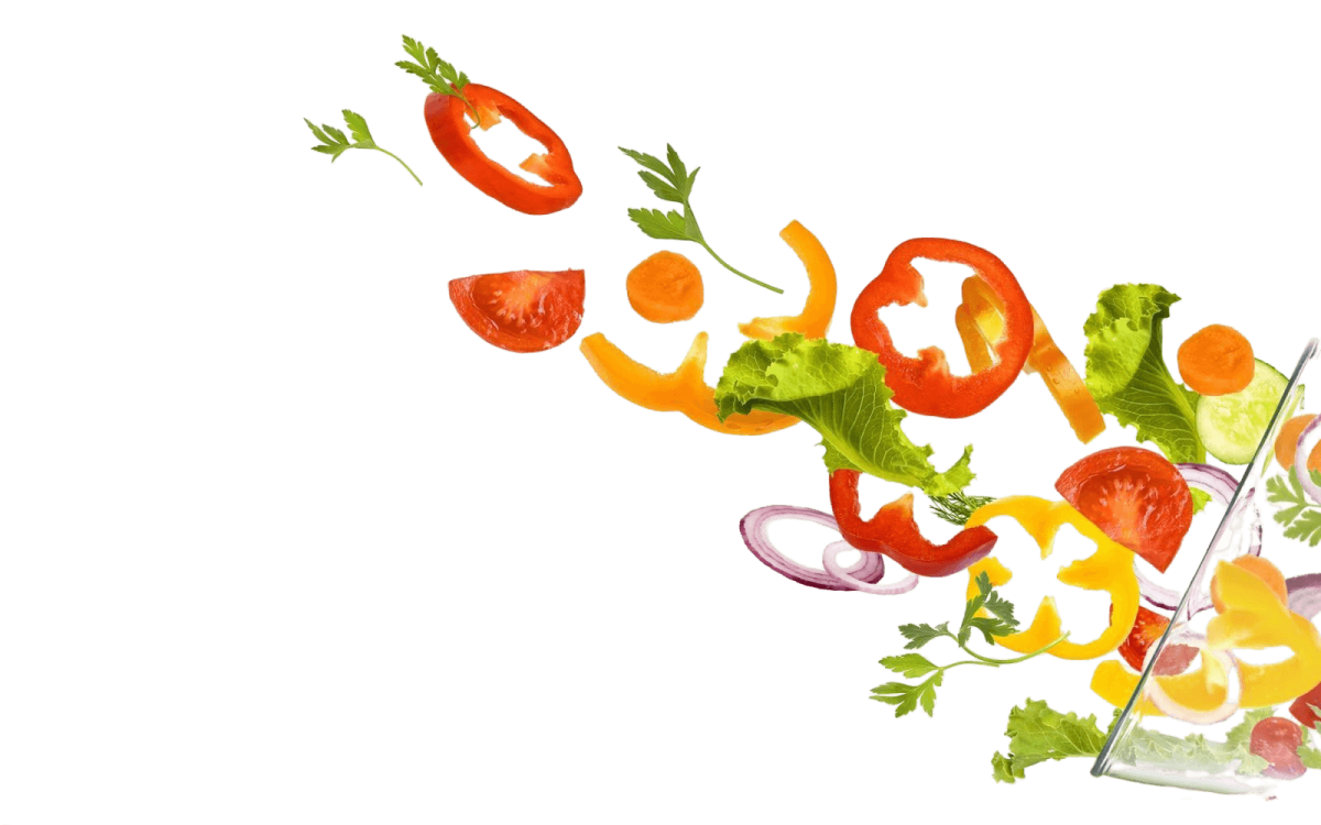 Здоровое питание на прозрачном фоне