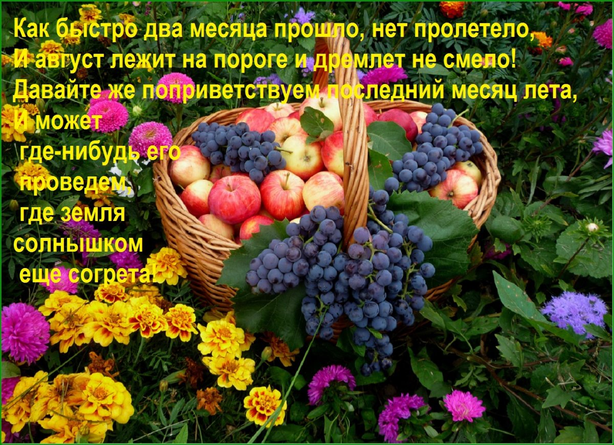 Корзина с фруктами