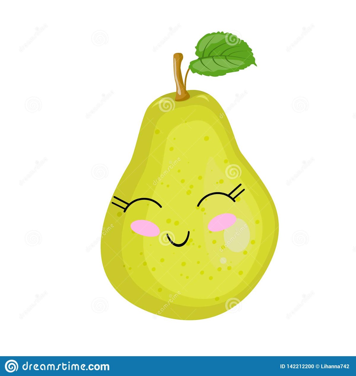 Груша в разрезе для детей