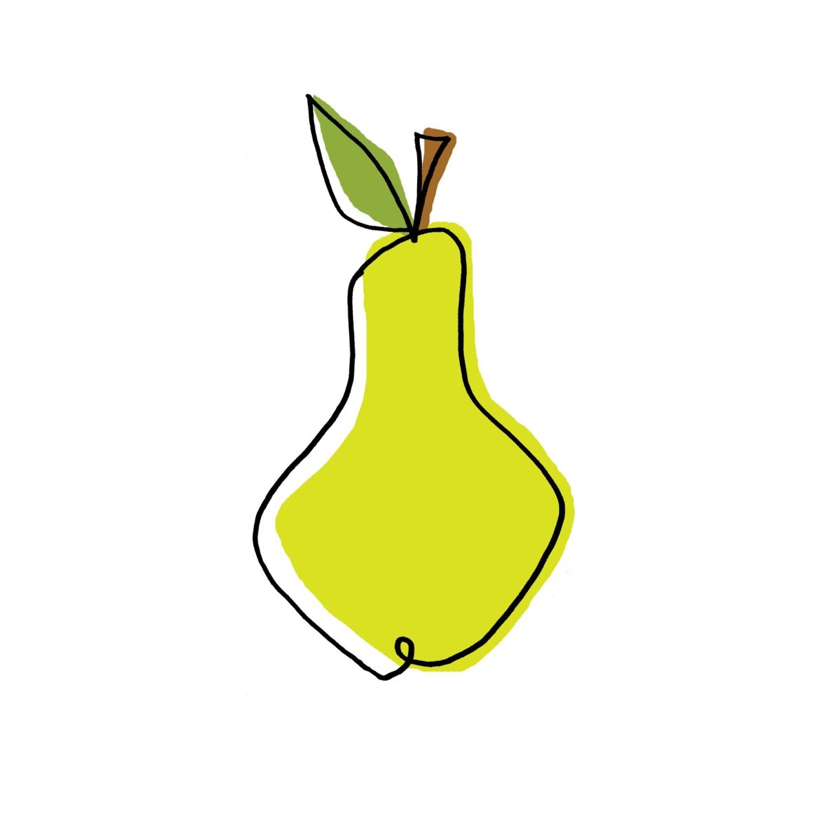 Груша маркировка для детского сада