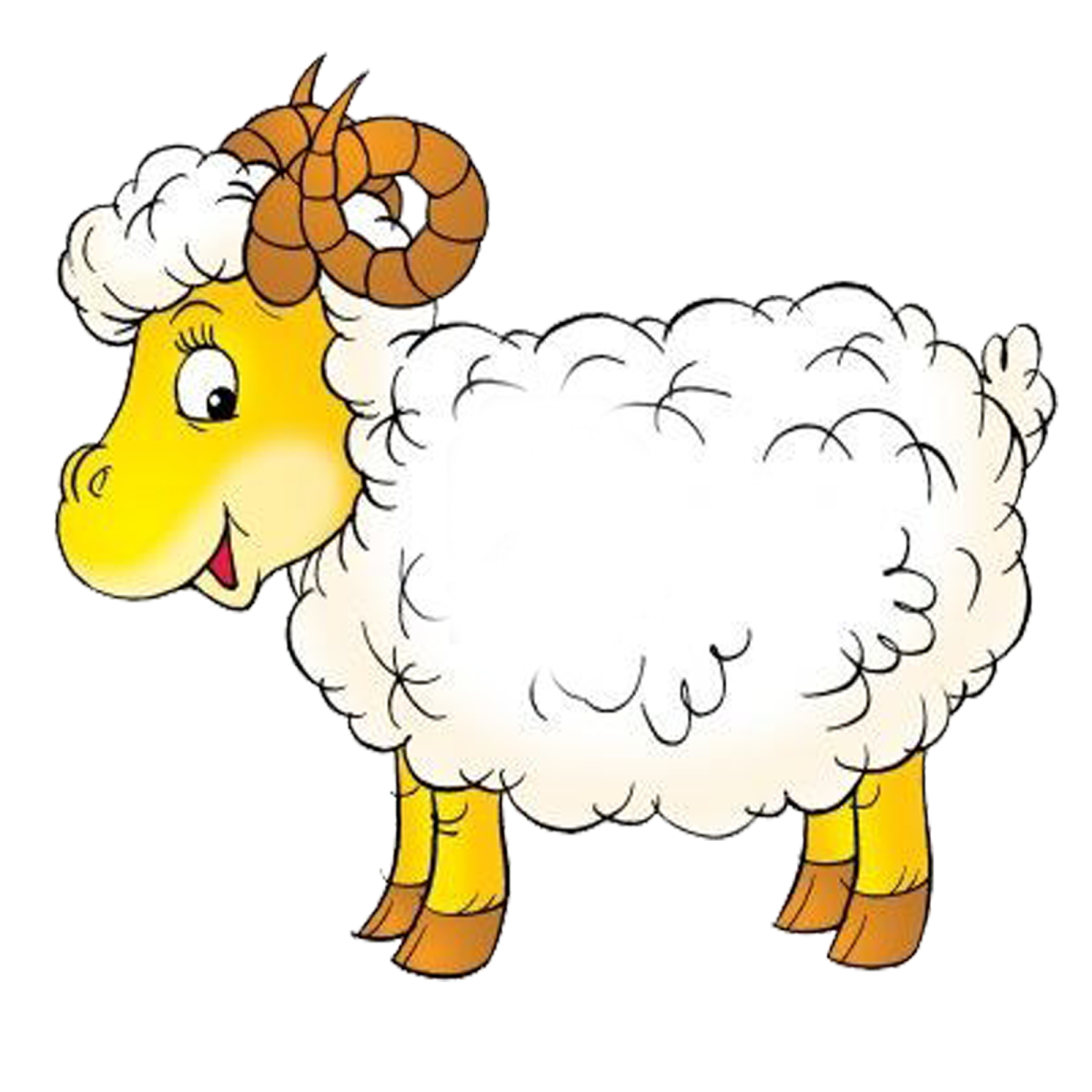 Разноцветные овцы