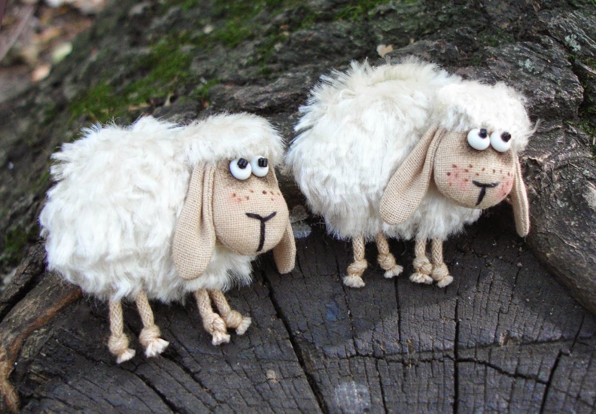 Стилизованные овечки