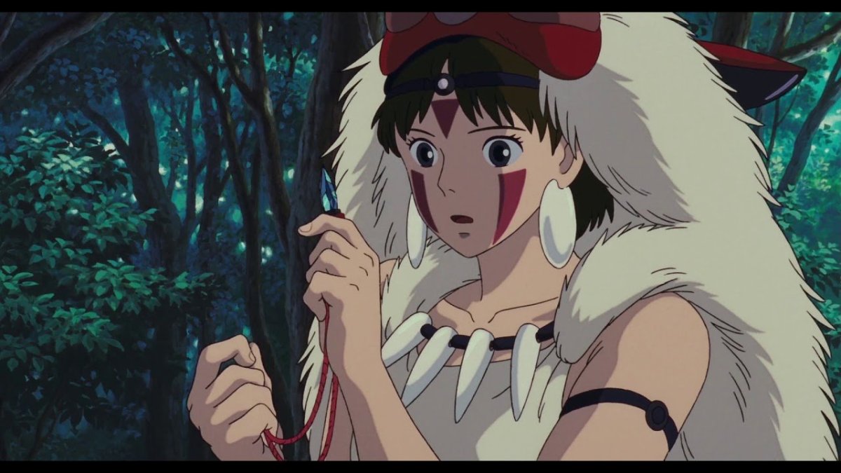 Сан аниме принцесса Мононоке