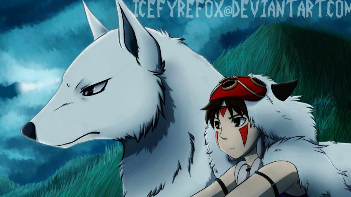 Аниме принцесса Мононоке