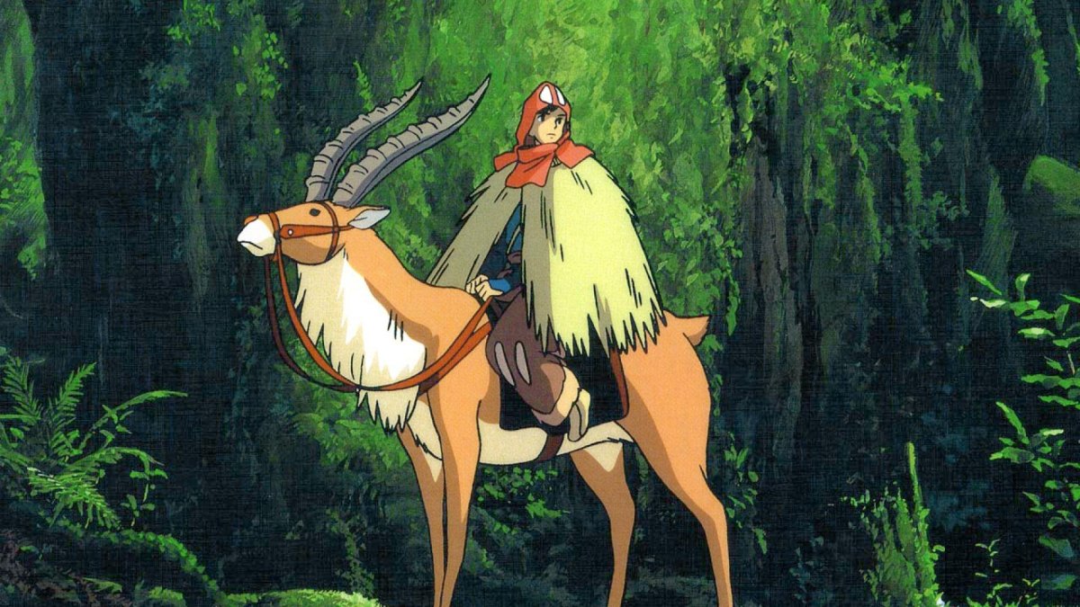 Хаяо Миядзаки принцесса Мононоке