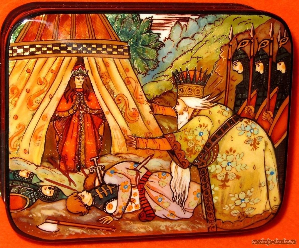 Царь Дадон из сказки Пушкина