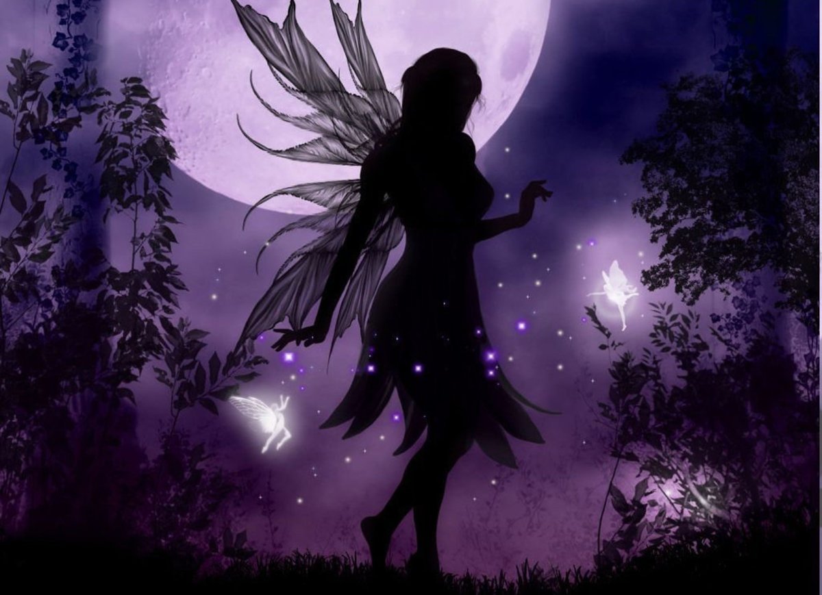 Фиолетовая Фея Геншин