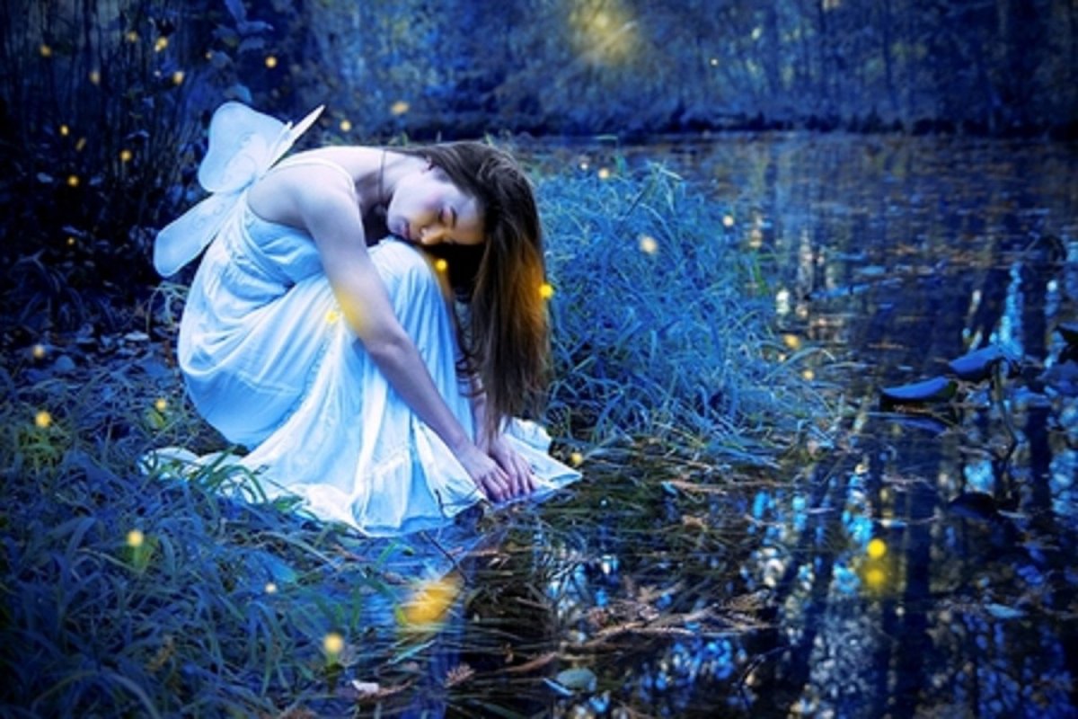 Девушка река фэнтези