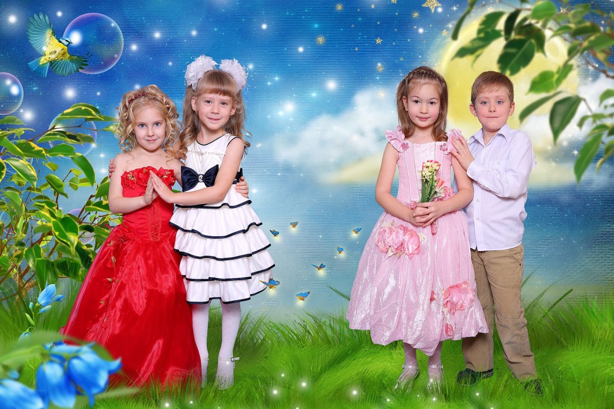 Платье на фотоальбом в детском саду