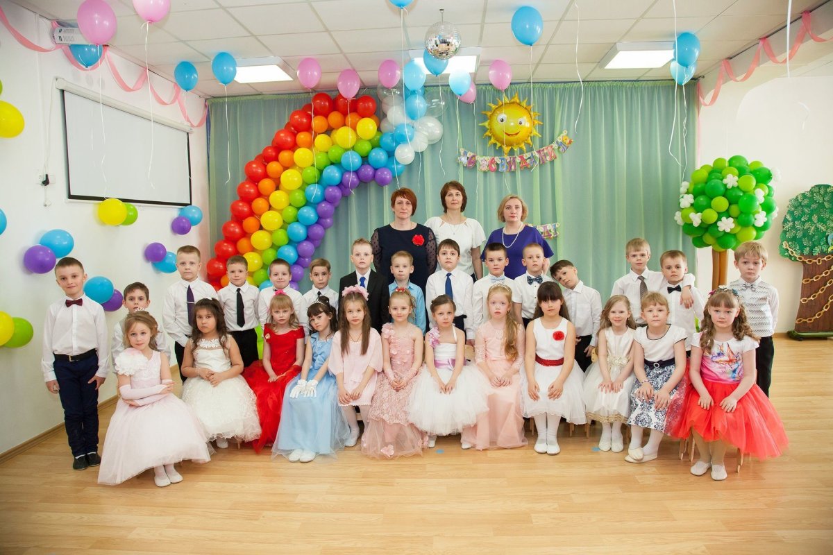 С выпускным из детского сада