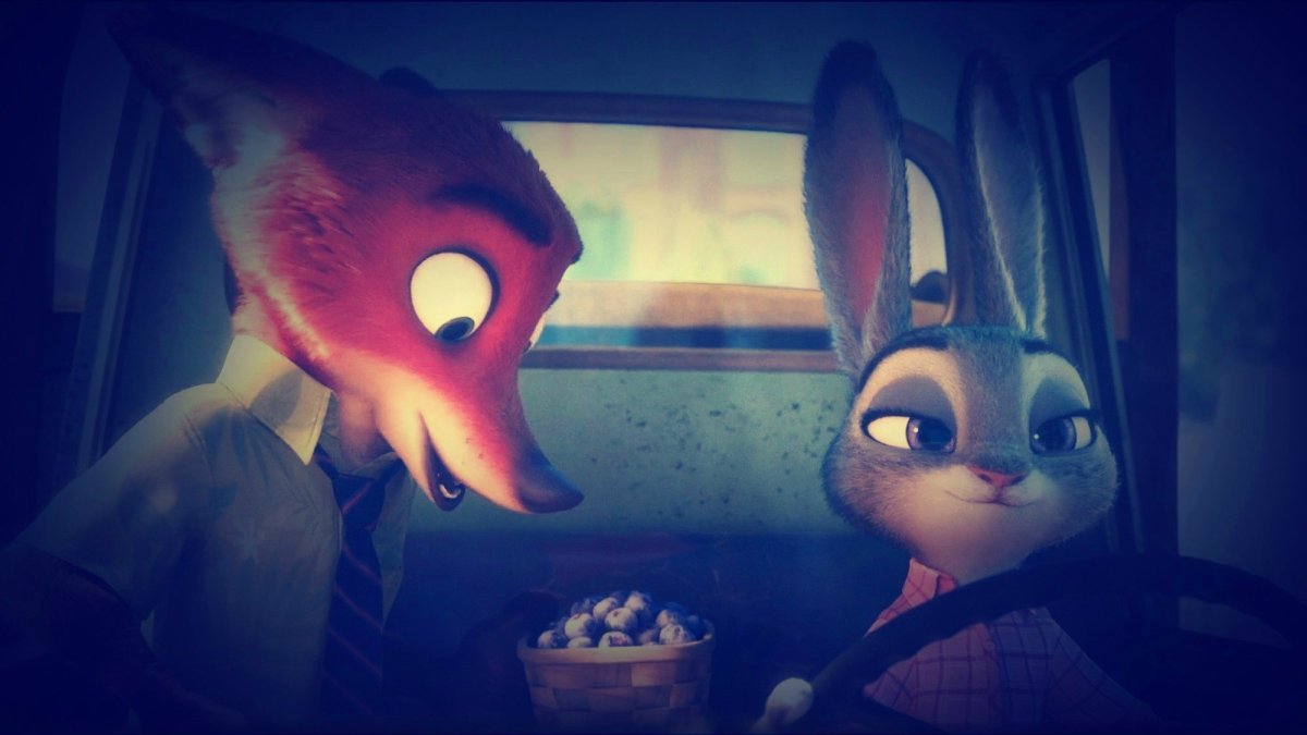 Ник и Джуди селфи