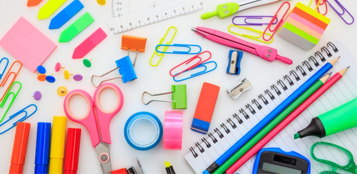 Канцелярия сверху