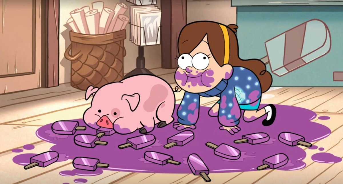 Гравити Фолз Мейбл и Свинка