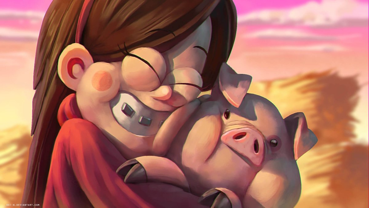 Мэйбл Пайнс и Пухля